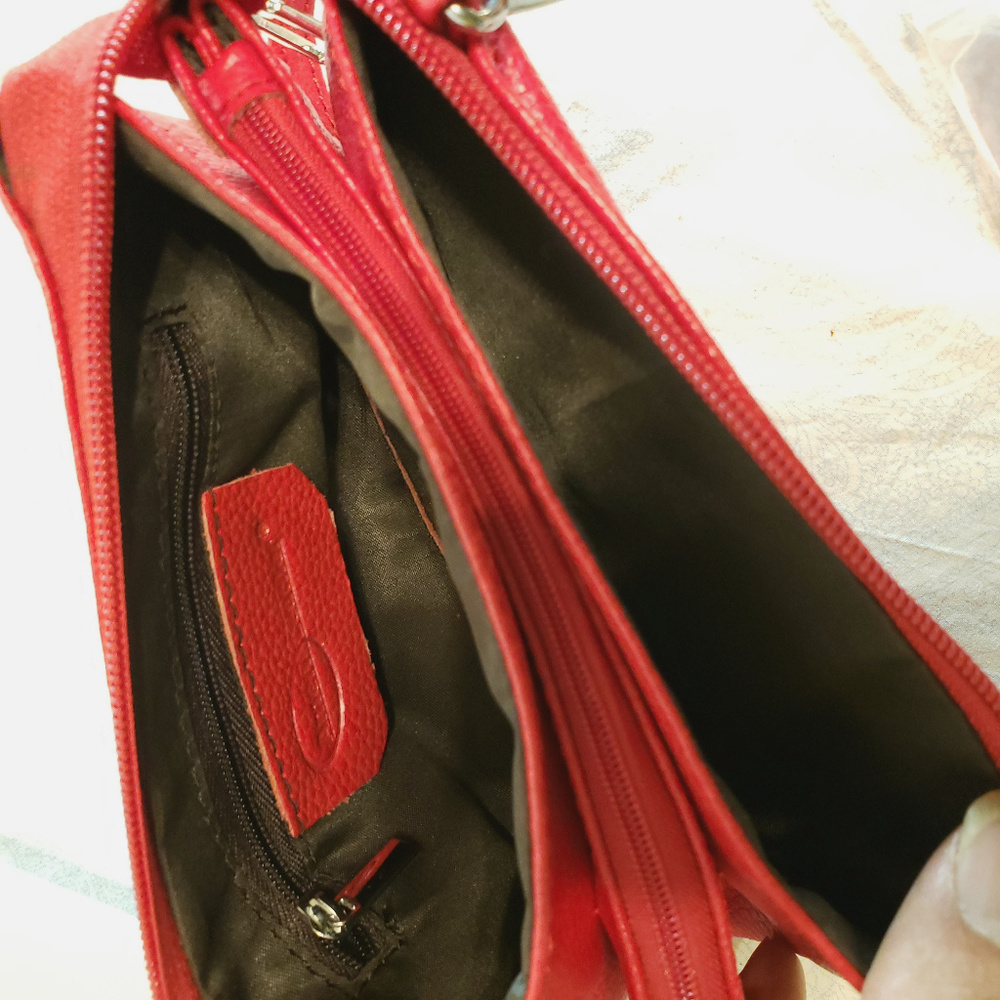 New Ameri Leather Leather Wallet Crossbody - image 4